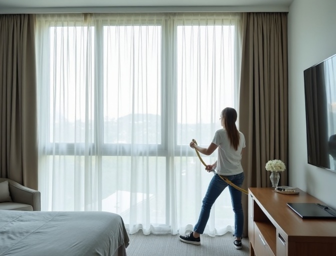 Mount Gravatt East Sheer Curtain Cleaning
